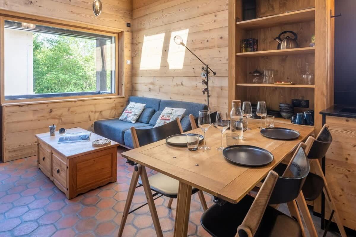 Chalet Racar Pour 4 Personnes, Centre Ville Et Vue Sur La Montagne Chamonix Zewnętrze zdjęcie