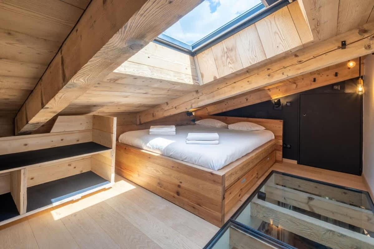 Chalet Racar Pour 4 Personnes, Centre Ville Et Vue Sur La Montagne Chamonix Zewnętrze zdjęcie