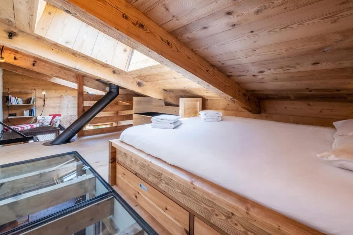 Chalet Racar Pour 4 Personnes, Centre Ville Et Vue Sur La Montagne Chamonix Zewnętrze zdjęcie