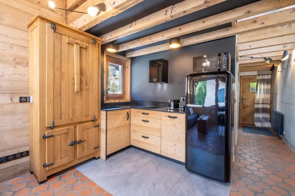 Chalet Racar Pour 4 Personnes, Centre Ville Et Vue Sur La Montagne Chamonix Zewnętrze zdjęcie