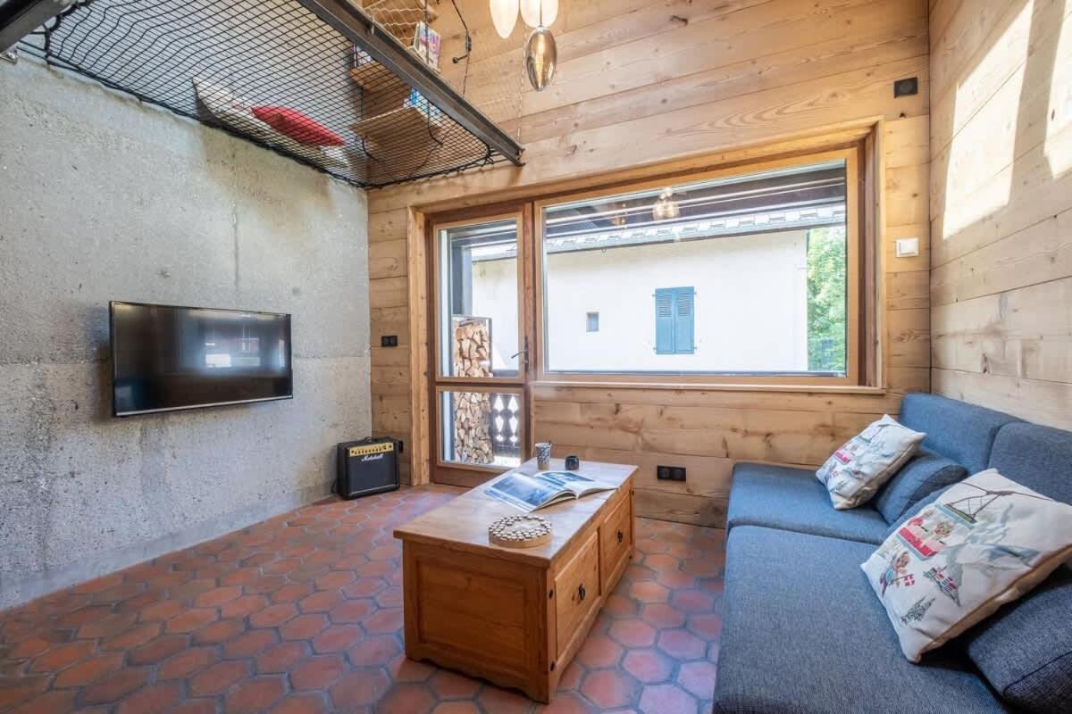 Chalet Racar Pour 4 Personnes, Centre Ville Et Vue Sur La Montagne Chamonix Zewnętrze zdjęcie